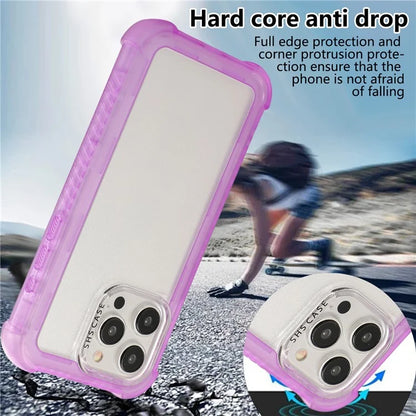 For iPhone 15 Pro Max Case TPU+PC Anti-Drop Matte Phone Cover