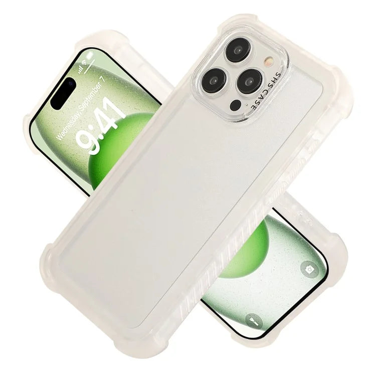 For iPhone 15 Pro Case Non-Slip Side Edge TPU+PC Matte Phone Cover