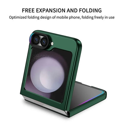 For Samsung Galaxy Z Flip6 5G Case Kickstand Anti-Scratch Hard PC Phone Cover
