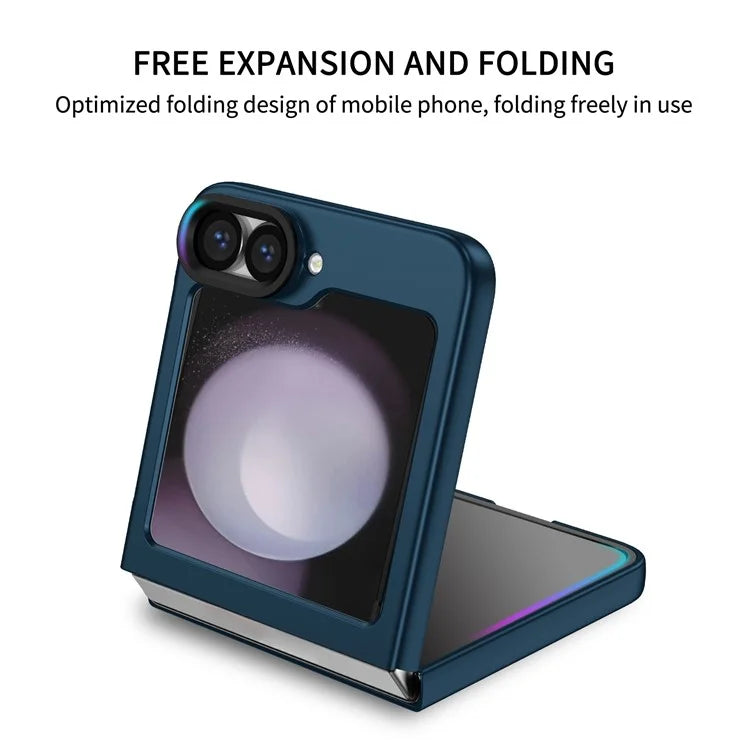 For Samsung Galaxy Z Flip6 5G Case Kickstand Anti-Scratch Hard PC Phone Cover