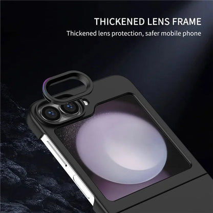 For Samsung Galaxy Z Flip6 5G Case Kickstand Anti-Scratch Hard PC Phone Cover