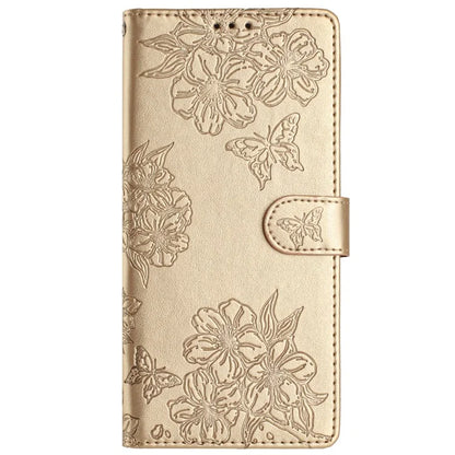 For Google Pixel 9 Case Butterfly Flower Pattern PU Leather Wallet Stand Phone Cover