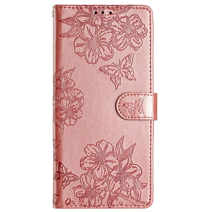 For Google Pixel 9 Case Butterfly Flower Pattern PU Leather Wallet Stand Phone Cover