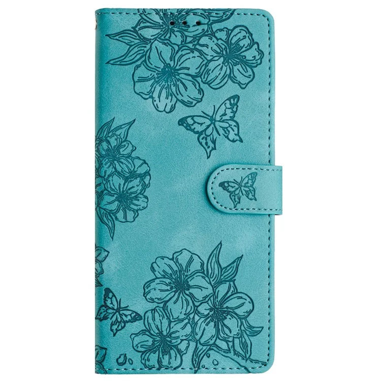 For Xiaomi Redmi Note 13 Pro+ 5G Case PU Leather Butterfly Flower Pattern Anti-Scratch Phone Cover