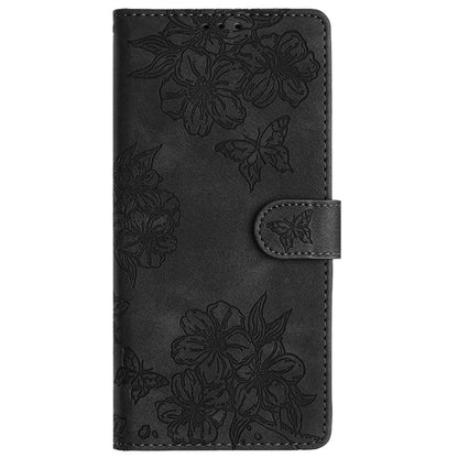 For Xiaomi Redmi Note 13 Pro+ 5G Case PU Leather Butterfly Flower Pattern Anti-Scratch Phone Cover