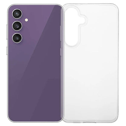 For Samsung Galaxy S24 FE Clear Case Large Lens Cutout Ultra Thin TPU Back Phone Cover