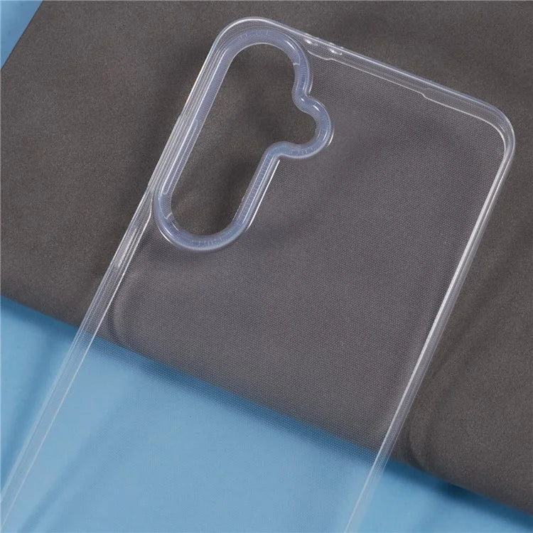 For Samsung Galaxy S24 FE Clear Case Large Lens Cutout Ultra Thin TPU Back Phone Cover