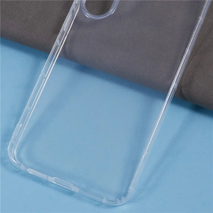 For Samsung Galaxy S24 FE Clear Case Anti-Drop TPU Phone Cover (Big Rear Lens Hole)