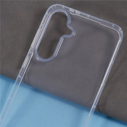 For Samsung Galaxy S24 FE Clear Case Anti-Drop TPU Phone Cover (Big Rear Lens Hole)