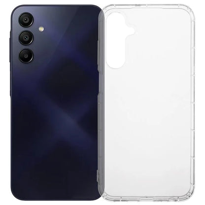 For Samsung Galaxy A15 4G  /  5G Clear Case Anti-Drop TPU Phone Cover (Big Rear Lens Hole)