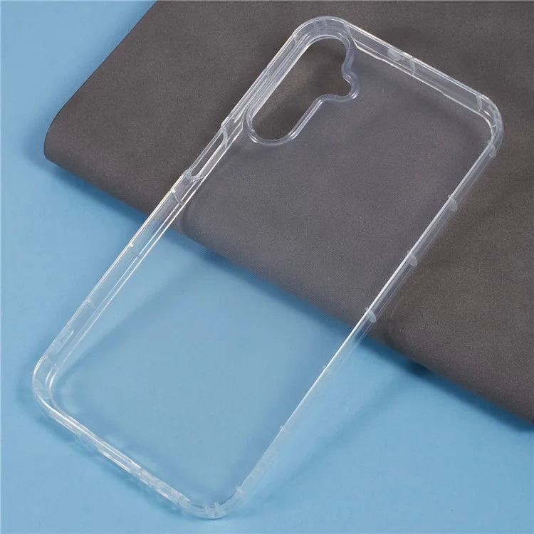 For Samsung Galaxy A15 4G  /  5G Clear Case Anti-Drop TPU Phone Cover (Big Rear Lens Hole)