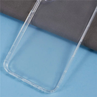 For Samsung Galaxy A15 4G  /  5G Clear Case Anti-Drop TPU Phone Cover (Big Rear Lens Hole)