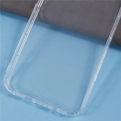 For Samsung Galaxy A25 5G (Global) (161.0 x 76.5 x 8.3mm) Clear Case Anti-Drop TPU Phone Cover (Big Rear Lens Hole)