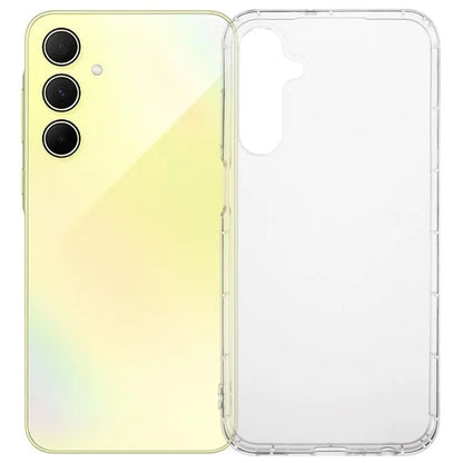 For Samsung Galaxy A35 5G Clear Case Anti-Drop TPU Phone Cover (Big Rear Lens Hole)