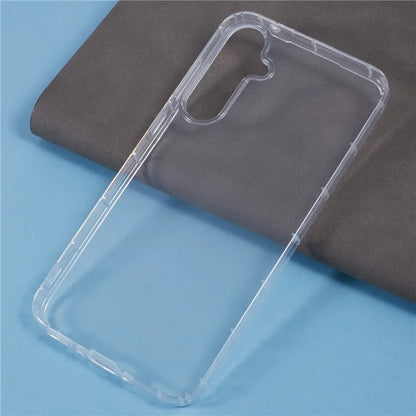 For Samsung Galaxy A35 5G Clear Case Anti-Drop TPU Phone Cover (Big Rear Lens Hole)