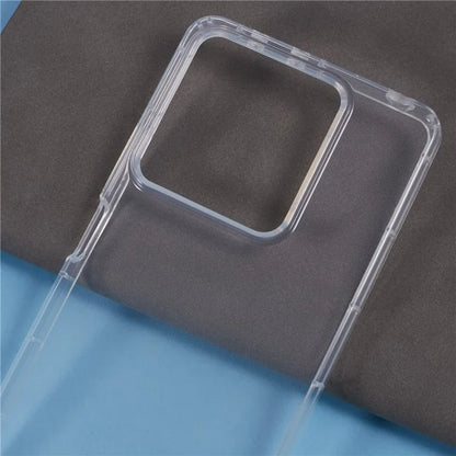 For Xiaomi Redmi Note 13 5G Clear Case Anti-Drop TPU Phone Cover (Big Rear Lens Hole)