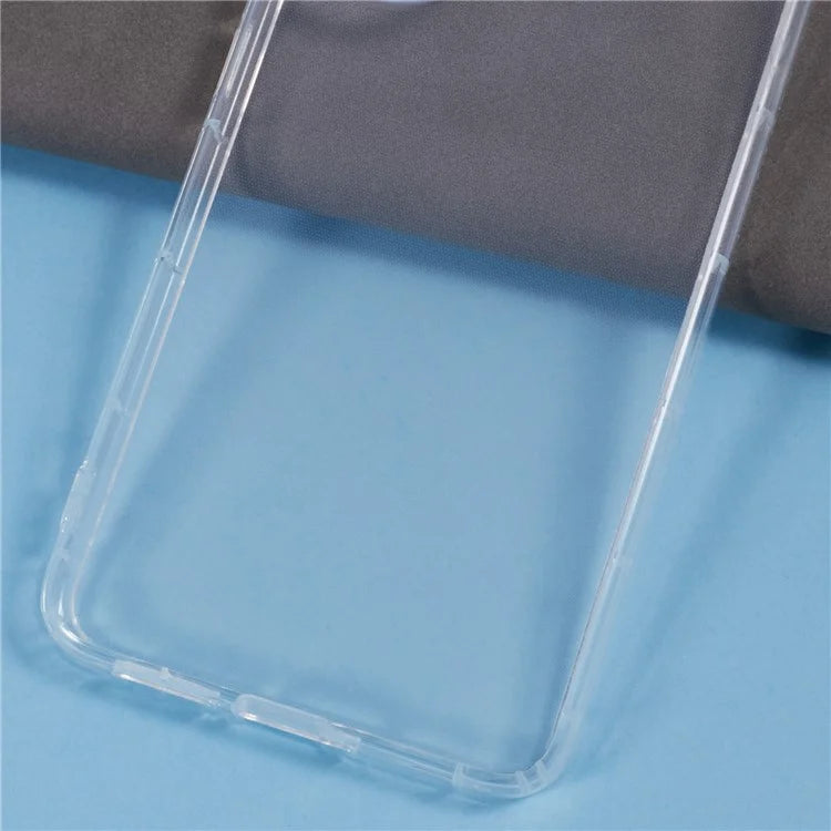 For Xiaomi Redmi Turbo 3 5G  /  Poco F6 5G Clear Case Anti-Drop TPU Phone Cover (Big Rear Lens Hole)