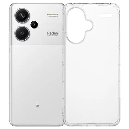For Xiaomi Redmi Note 13 Pro+ 5G Clear Case Anti-Drop TPU Phone Cover (Big Rear Lens Hole)