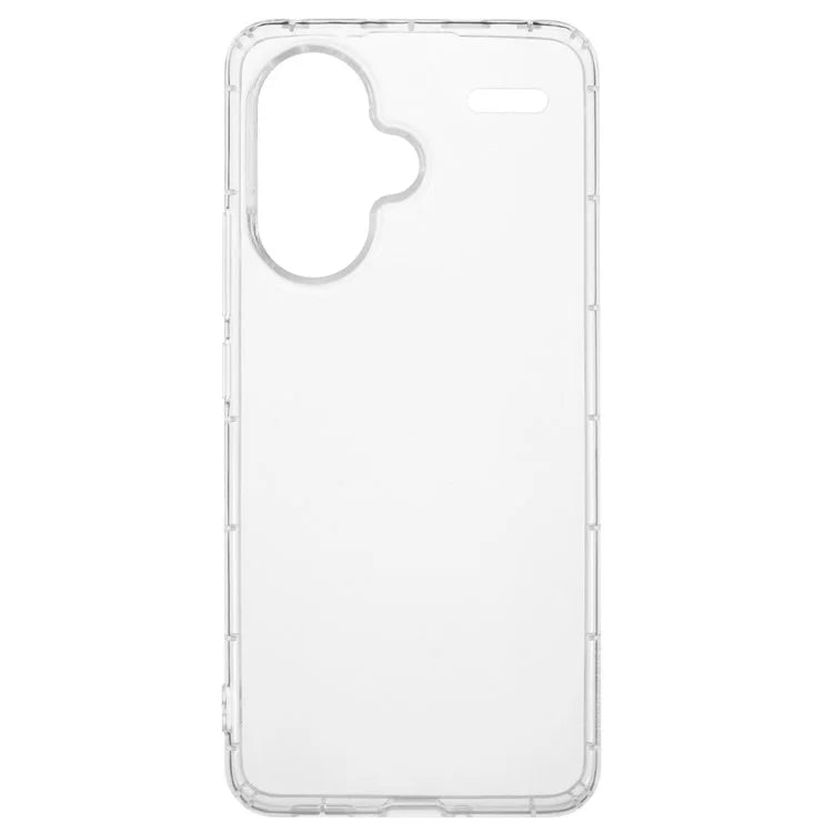 For Xiaomi Redmi Note 13 Pro+ 5G Clear Case Anti-Drop TPU Phone Cover (Big Rear Lens Hole)