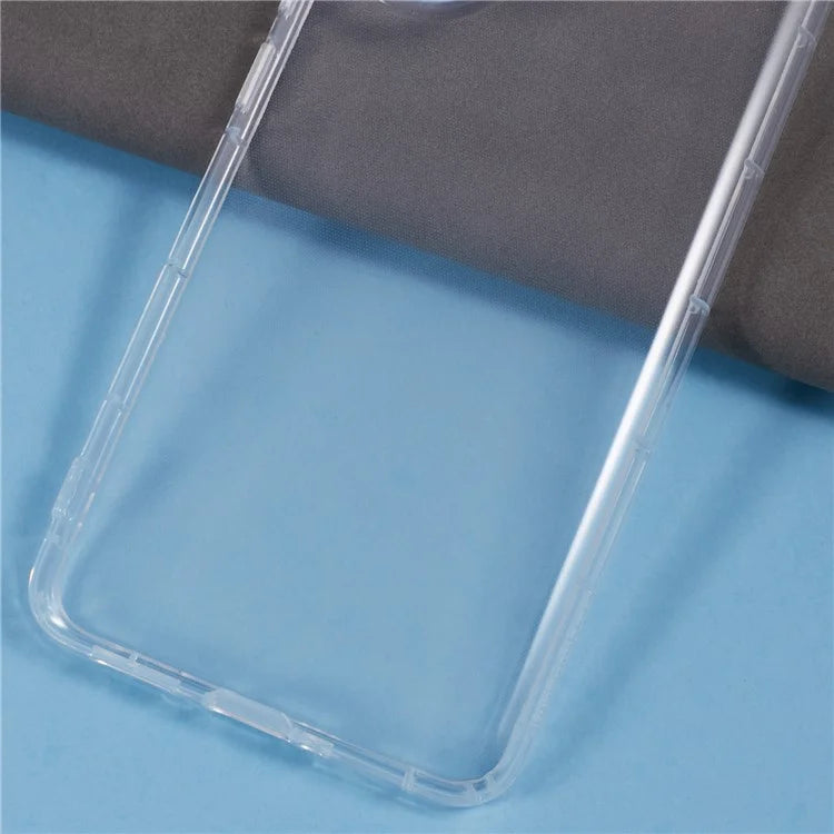 For Xiaomi Redmi Note 13 Pro+ 5G Clear Case Anti-Drop TPU Phone Cover (Big Rear Lens Hole)