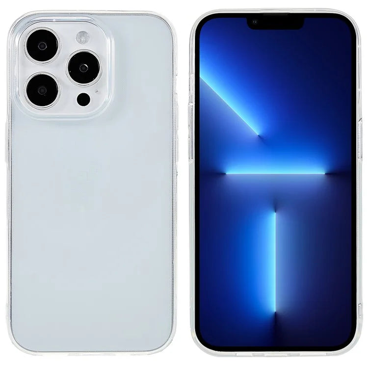 For iPhone 16 Pro Case Watermark-Free 2.0mm Clear Phone TPU Cover