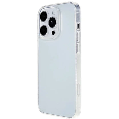 For iPhone 16 Pro Max Clear Case Watermark-Free 2.0mm TPU Phone Cover