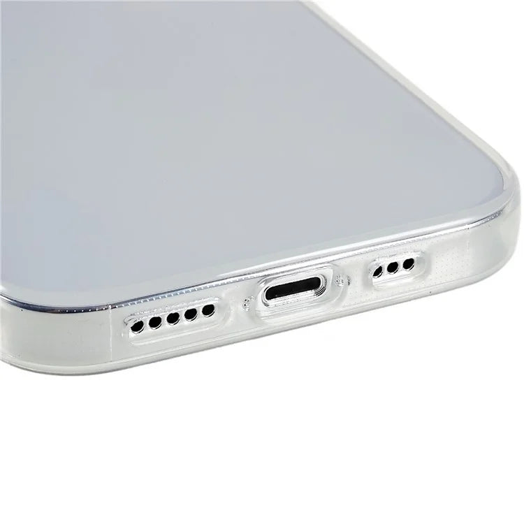 For iPhone 16 Pro Max Clear Case Watermark-Free 2.0mm TPU Phone Cover