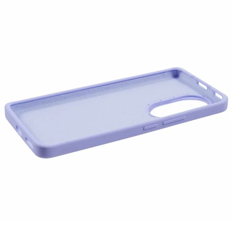 For Honor 200 Pro 5G Liquid Silicone Case Scratch-Proof Cell Phone Cover