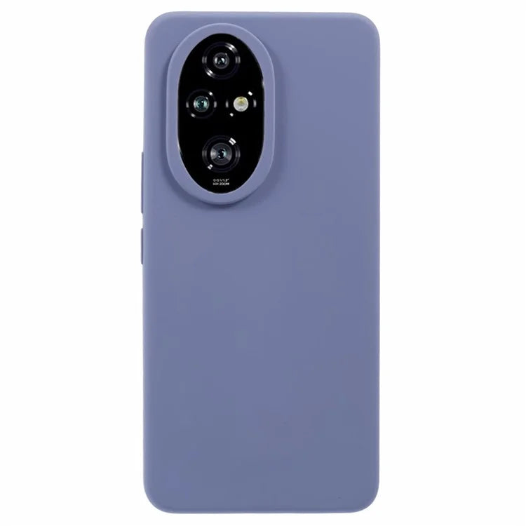 For Honor 200 Pro 5G Liquid Silicone Case Scratch-Proof Cell Phone Cover