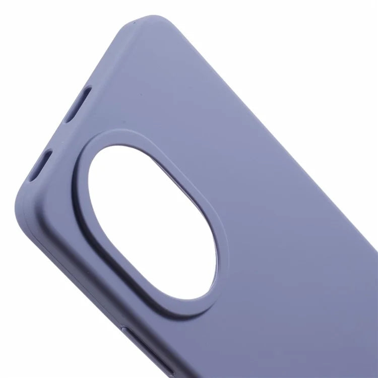 For Honor 200 Pro 5G Liquid Silicone Case Scratch-Proof Cell Phone Cover