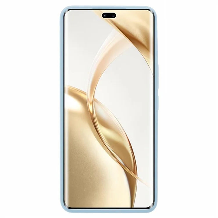 For Honor 200 Pro 5G Liquid Silicone Case Scratch-Proof Cell Phone Cover