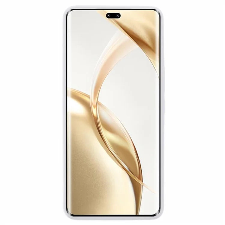 For Honor 200 Pro 5G Liquid Silicone Case Scratch-Proof Cell Phone Cover