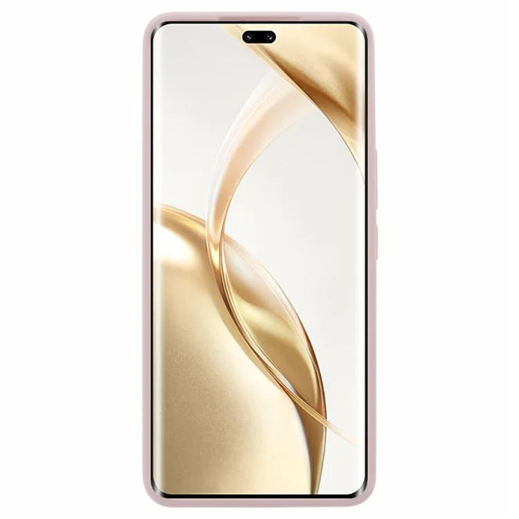 For Honor 200 Pro 5G Liquid Silicone Case Scratch-Proof Cell Phone Cover
