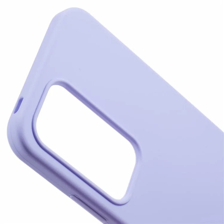 For Oppo Reno12 5G (Global) Case Liquid Silicone Protective Phone Cover Solid Color