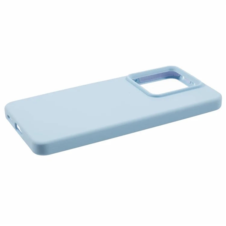 For Xiaomi Poco X6 5G / Redmi Note 13 Pro 5G Case Solid Color Liquid Silicone Phone Cover