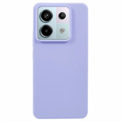 For Xiaomi Poco X6 5G / Redmi Note 13 Pro 5G Case Solid Color Liquid Silicone Phone Cover