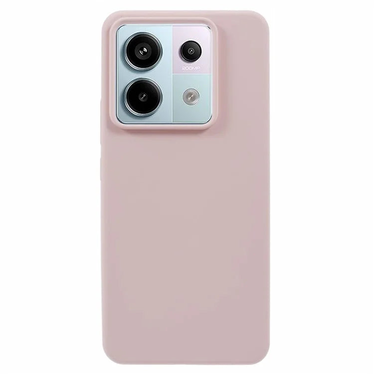 For Xiaomi Poco X6 5G / Redmi Note 13 Pro 5G Case Solid Color Liquid Silicone Phone Cover