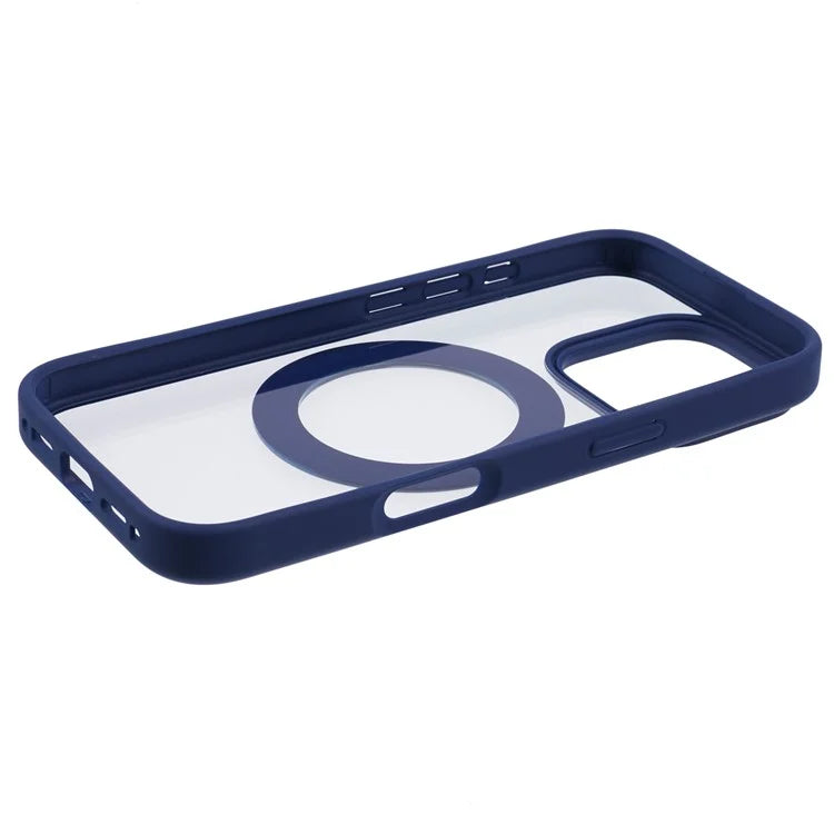 For iPhone 16 Pro Case PC+TPU Phone Cover Rotation Ring Holder Kickstand