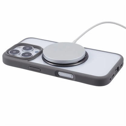 For iPhone 16 Pro Case PC+TPU Phone Cover Rotation Ring Holder Kickstand