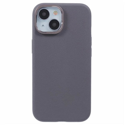 X-LEVEL For iPhone 15 Case Leather + PC Anti-Scratch Phone Case Metal Lens Frame