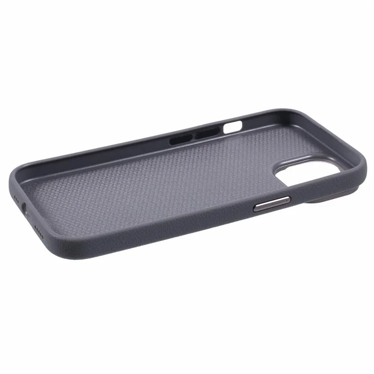 X-LEVEL For iPhone 15 Case Leather + PC Anti-Scratch Phone Case Metal Lens Frame