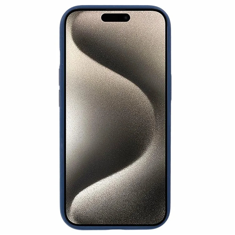 X-LEVEL For iPhone 15 Case Leather + PC Anti-Scratch Phone Case Metal Lens Frame