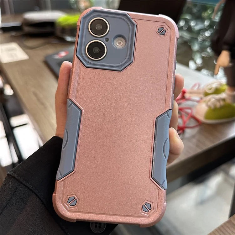For iPhone 16 Plus Case Anti-Scratch PC+TPU Phone Cover
