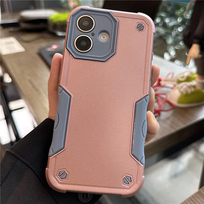 For iPhone 16 Plus Case Anti-Scratch PC+TPU Phone Cover