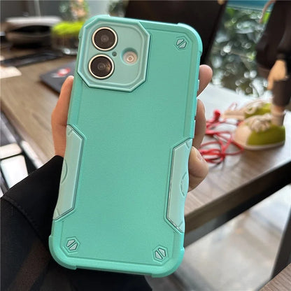 For iPhone 16 Case PC+TPU Protective Phone Cover
