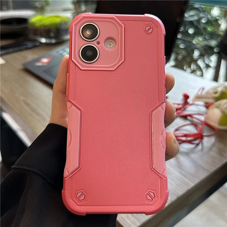 For iPhone 16 Case PC+TPU Protective Phone Cover