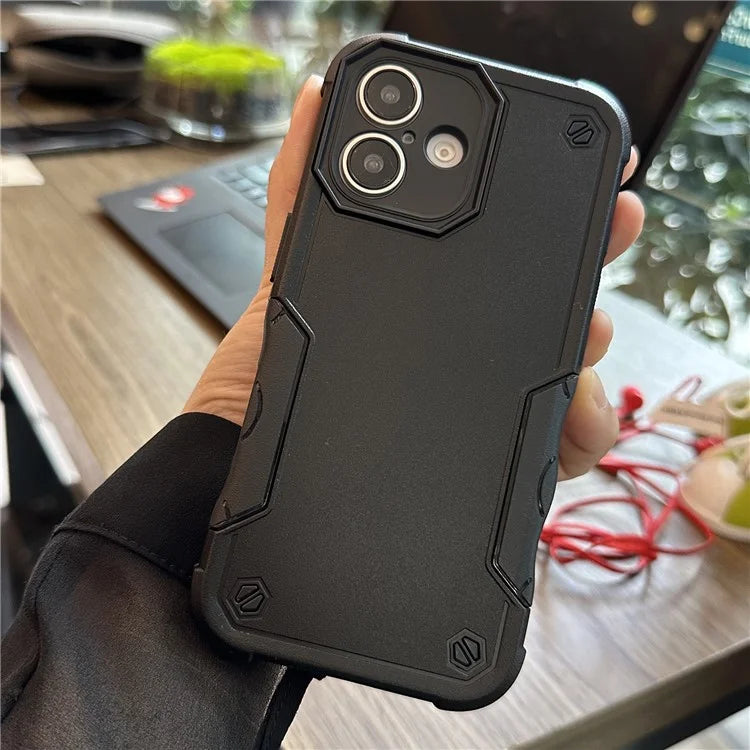 For iPhone 16 Case PC+TPU Protective Phone Cover