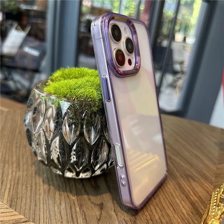 For iPhone 16 Pro Max Protective Case PC+TPU Hybrid Phone Cover