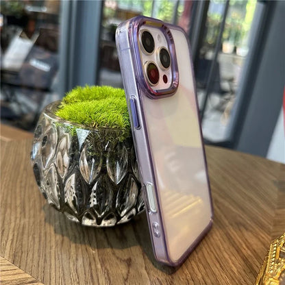 For iPhone 16 Pro Max Protective Case PC+TPU Hybrid Phone Cover