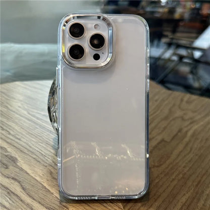 For iPhone 16 Pro Max Protective Case PC+TPU Hybrid Phone Cover